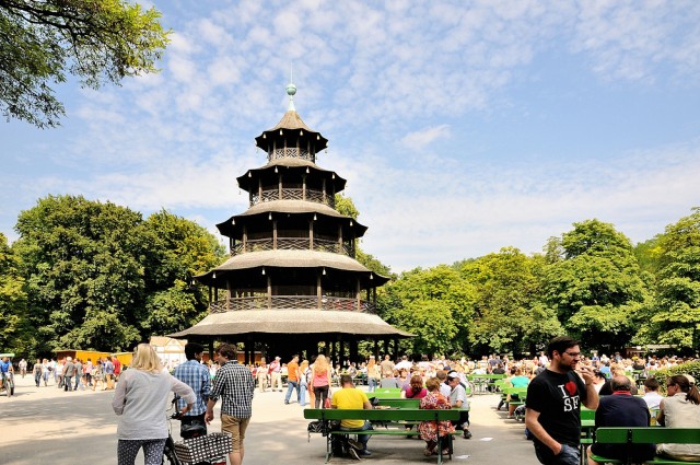 Chinesischer Turm Englischer Garten Munchen Tom Faith